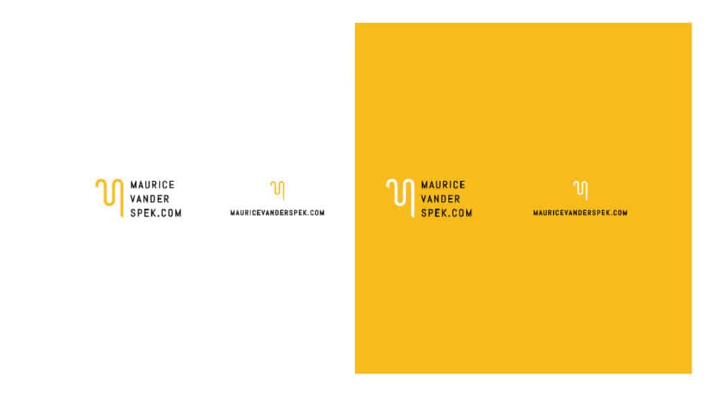 Brand Identity for Maurice van der Spek